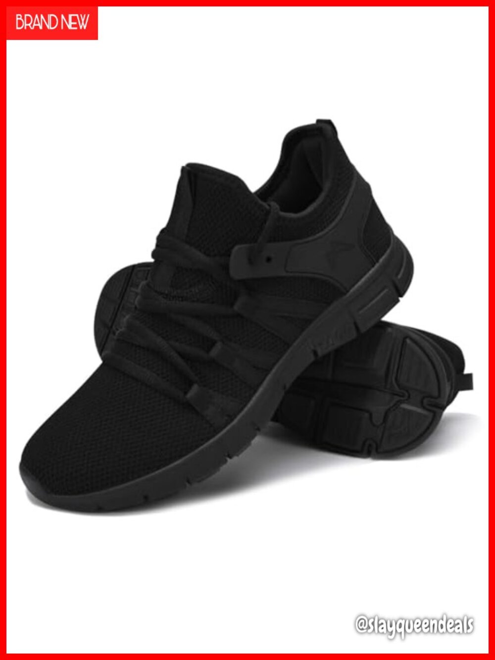 Slip-On Walking Running Tennis Shoes Lightweight Breathable Athletic Sneakers